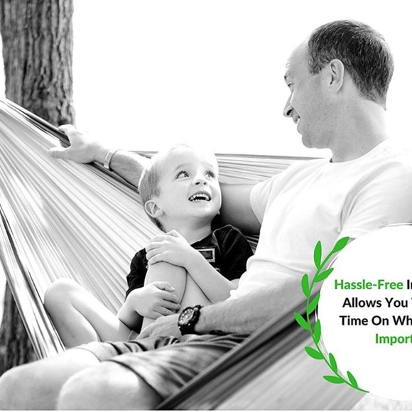 Family Forest Tree Swing Hanging Kit Two8FT Straps - Picture 6 of 7